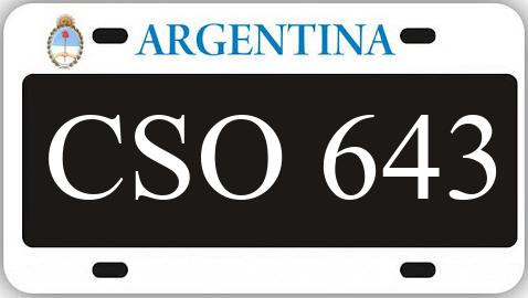 Patente CSO643