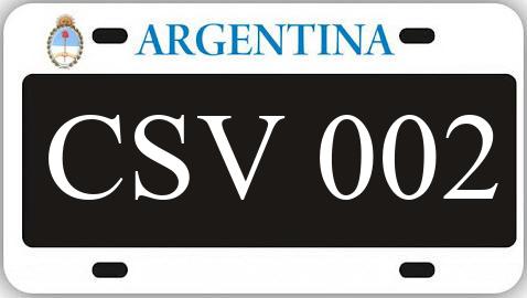 Patente CSV002
