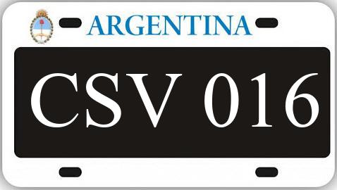 Patente CSV016
