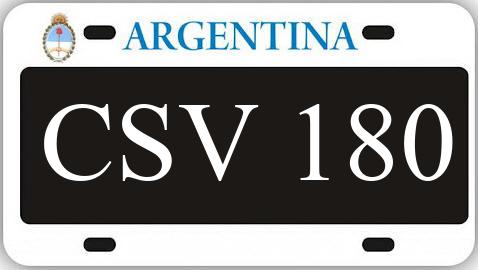 Patente CSV180