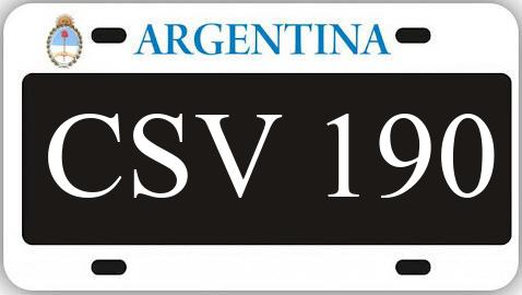 Patente CSV190