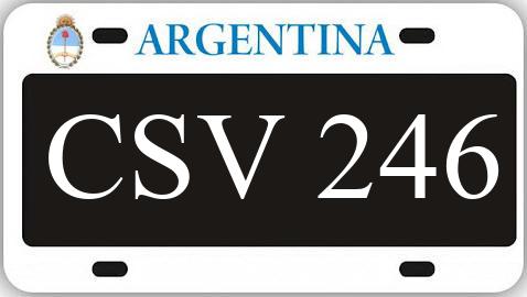 Patente CSV246