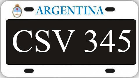 Patente CSV345