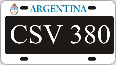 Patente CSV380