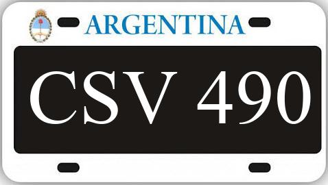 Patente CSV490