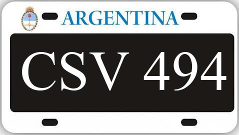 Patente CSV494
