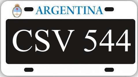 Patente CSV544