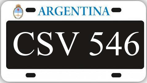 Patente CSV546