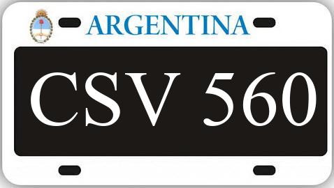 Patente CSV560