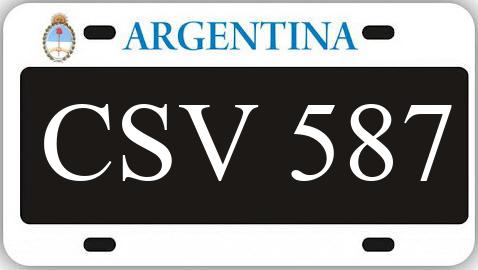 Patente CSV587