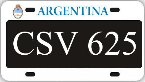 Patente CSV625