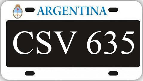 Patente CSV635