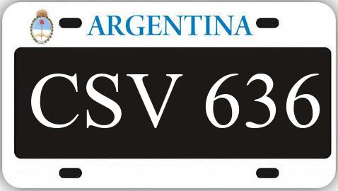 Patente CSV636