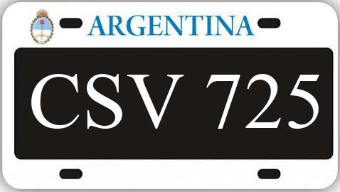 Patente CSV725