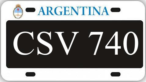Patente CSV740