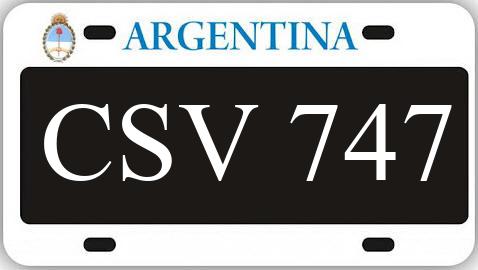 Patente CSV747