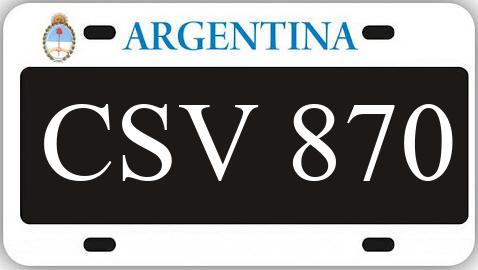 Patente CSV870