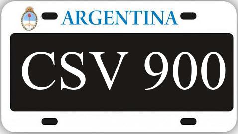 Patente CSV900