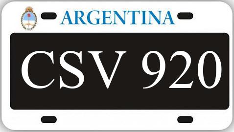 Patente CSV920