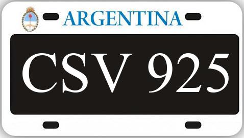 Patente CSV925