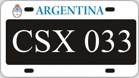 Patente CSX033