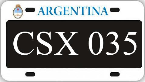 Patente CSX035