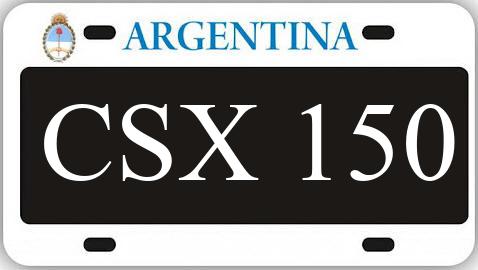 Patente CSX150