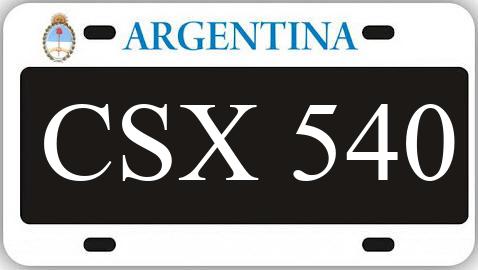 Patente CSX540