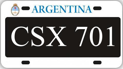 Patente CSX701
