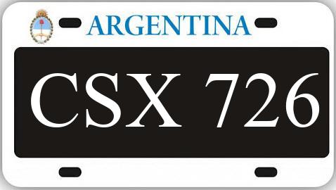 Patente CSX726