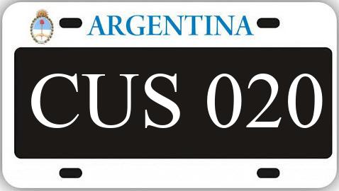 Patente CUS020