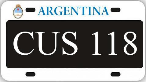 Patente CUS118