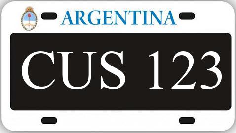 Patente CUS123
