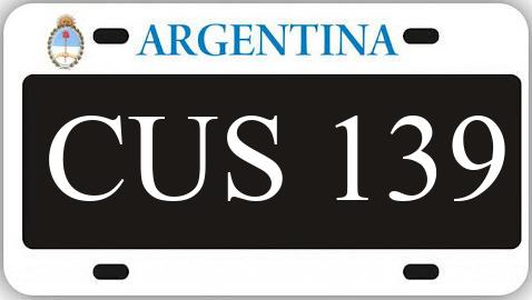 Patente CUS139