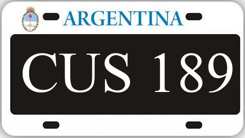 Patente CUS189
