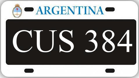 Patente CUS384