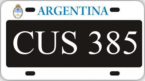 Patente CUS385