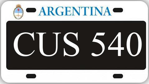 Patente CUS540