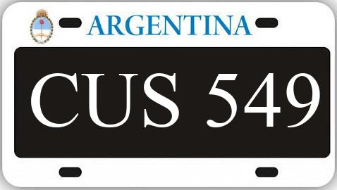 Patente CUS549