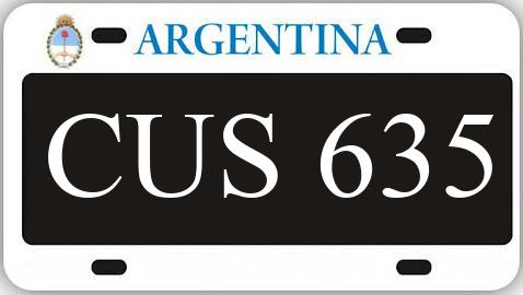Patente CUS635