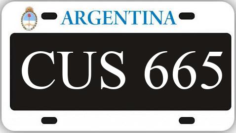Patente CUS665