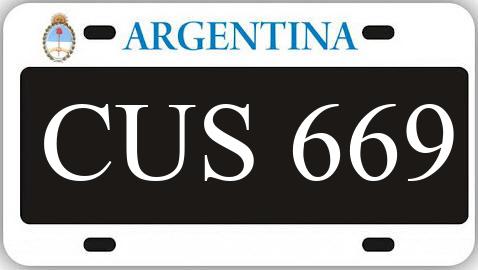 Patente CUS669