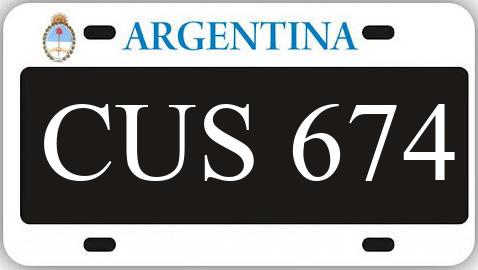 Patente CUS674