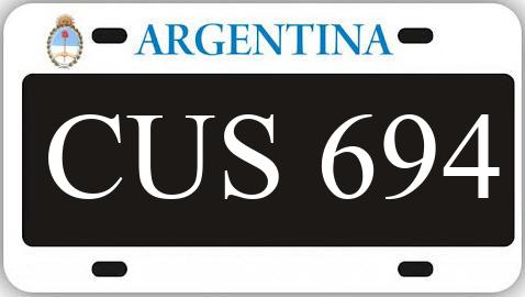Patente CUS694