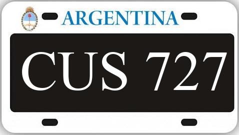 Patente CUS727