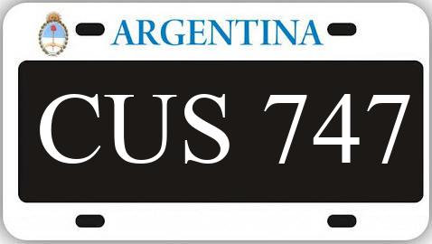Patente CUS747