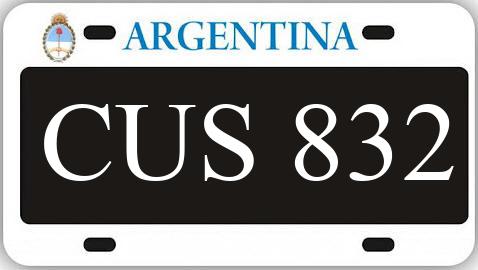 Patente CUS832
