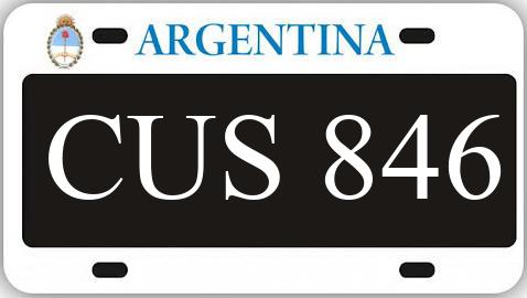 Patente CUS846
