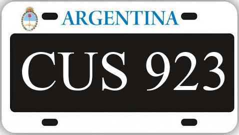 Patente CUS923