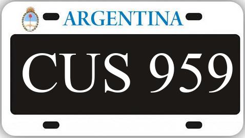 Patente CUS959